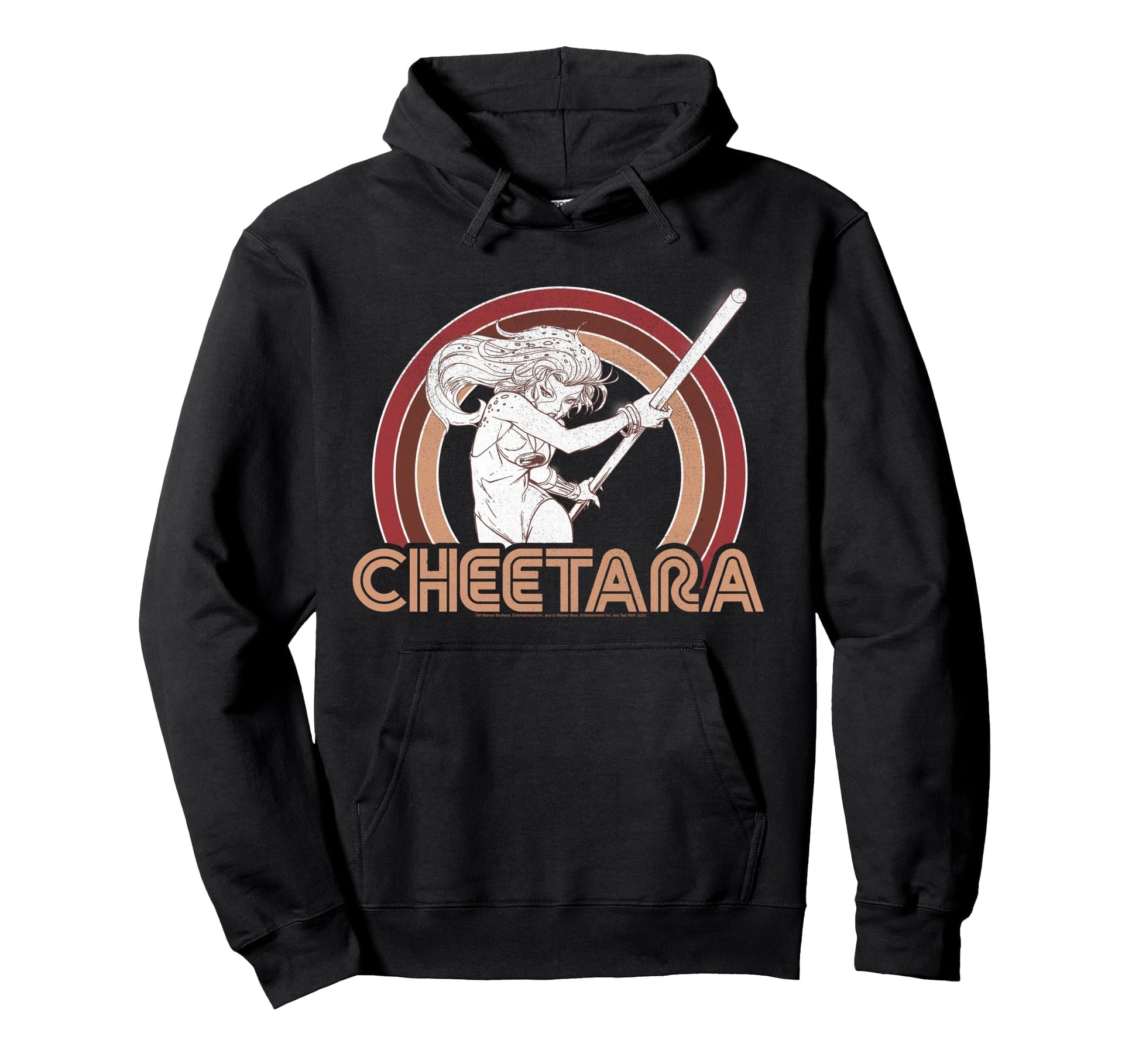 Thundercats Cheetara Rainbow Hoodie - Novelty Apparel for Adults - T-Shirt, Sweatshirt, Hoodie