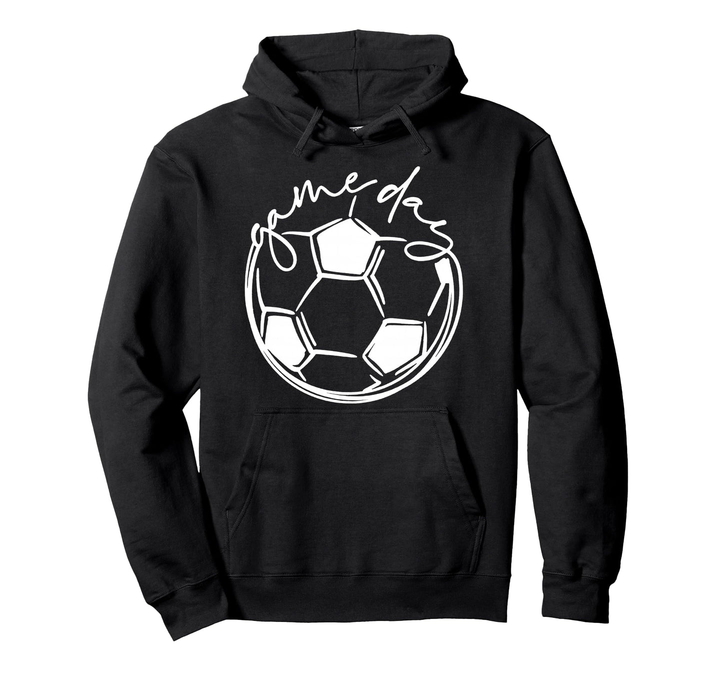 Game Day Sports Parent Soccer Mom Hoodie - Unique Graphic Men Women - T-Shirt, Sweatshirt, Hoodie
