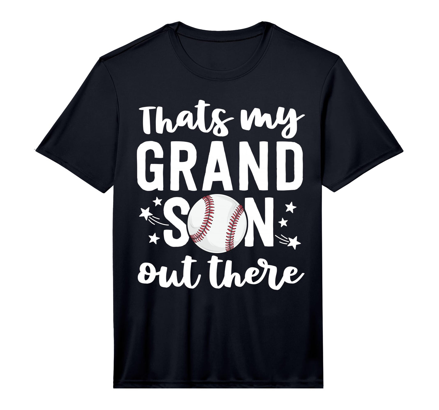 Grandpa Baseball Game Thats My Grandson T-Shirt - Unique Graphic Unisex - T-Shirt, Sweatshirt, Hoodie