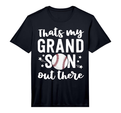 Grandpa Baseball Game Thats My Grandson T-Shirt - Unique Graphic Unisex - T-Shirt, Sweatshirt, Hoodie