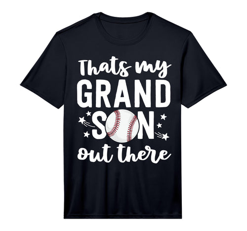 Grandpa Baseball Game Thats My Grandson T-Shirt - Unique Graphic Unisex - T-Shirt, Sweatshirt, Hoodie