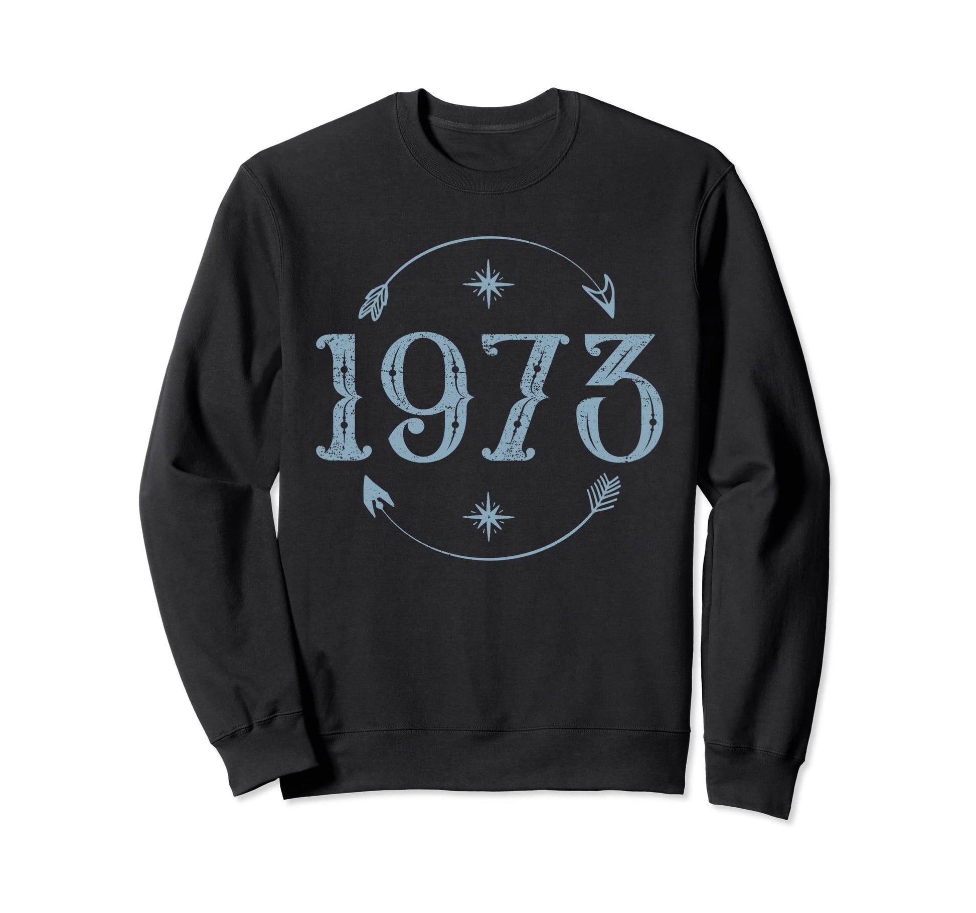 1973 50 Yo 50Th Birthday Boho Sweatshirt - Trendy Graphic Unisex - T-Shirt, Sweatshirt, Hoodie