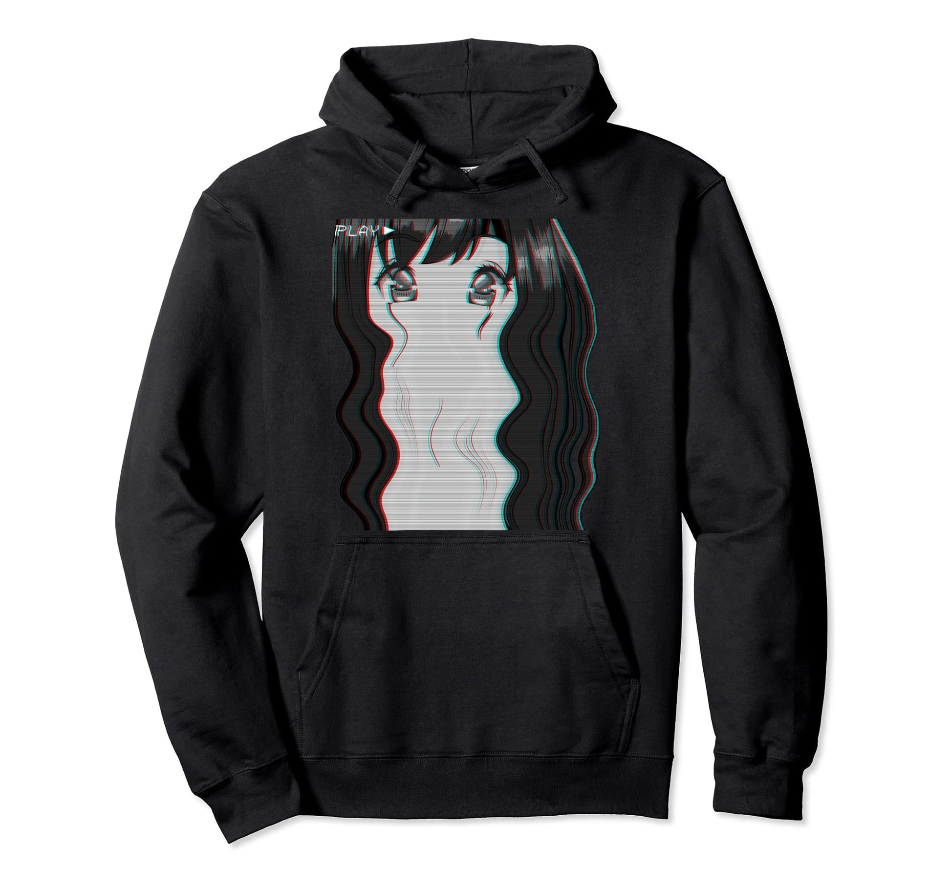 Vaporwave Aesthetic Sad Anime Eboy Egirl Hoodie - Graphic Print Men Women - T-Shirt, Sweatshirt, Hoodie