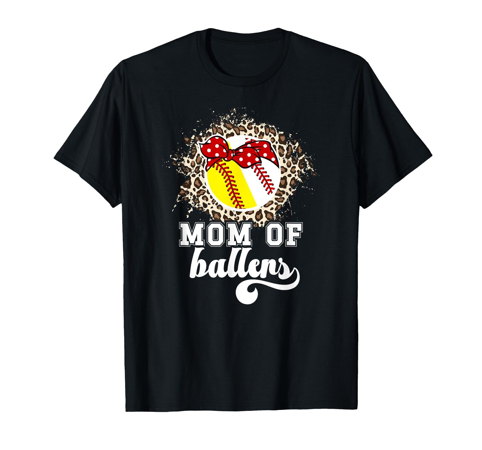 Mom Ballers Baseball Softball Mom Baseball T-Shirt - Unique Graphic Unisex - T-Shirt, Sweatshirt, Hoodie