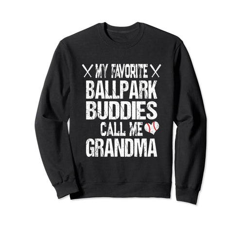 My Favorite Ballpark Buddies Call Sweatshirt - Minimalist Print for Adults - T-Shirt, Sweatshirt, Hoodie