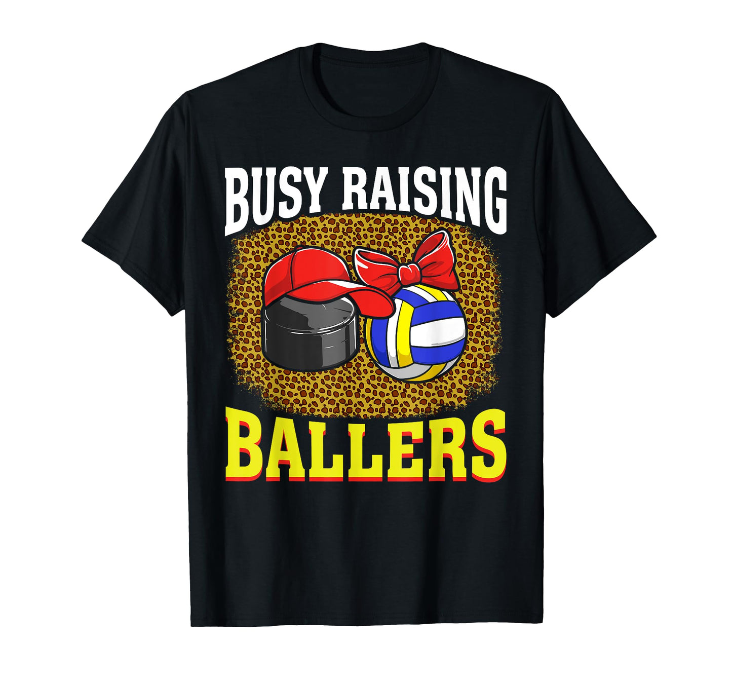 Busy Raising Ballers Hockey T-Shirt - Streetwear Style Men Women - T-Shirt, Sweatshirt, Hoodie