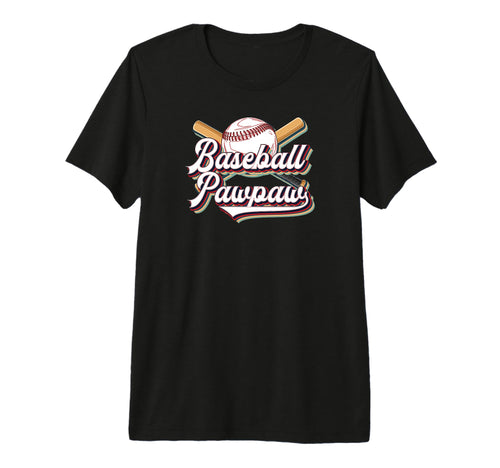 Mens Baseball Pawpaw Grandpa Pawpaw T-Shirt - Minimalist Print Men Women - T-Shirt, Sweatshirt, Hoodie