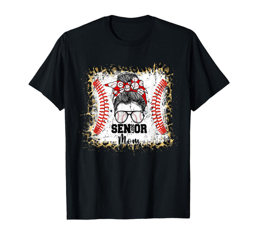 Senior Baseball Mom Class 2027 Senior T-Shirt - Fun Novelty Design Unisex - T-Shirt, Sweatshirt, Hoodie