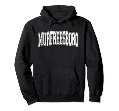 Murfreesboro Tn Tennessee Usa Sports Hoodie - Aesthetic Graphic for Adults - T-Shirt, Sweatshirt, Hoodie