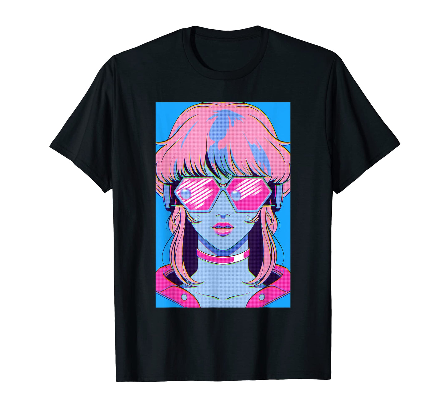 Anime Mecha 80S Manga Vaporwave Aesthetic T-Shirt - Unique Graphic Unisex - T-Shirt, Sweatshirt, Hoodie