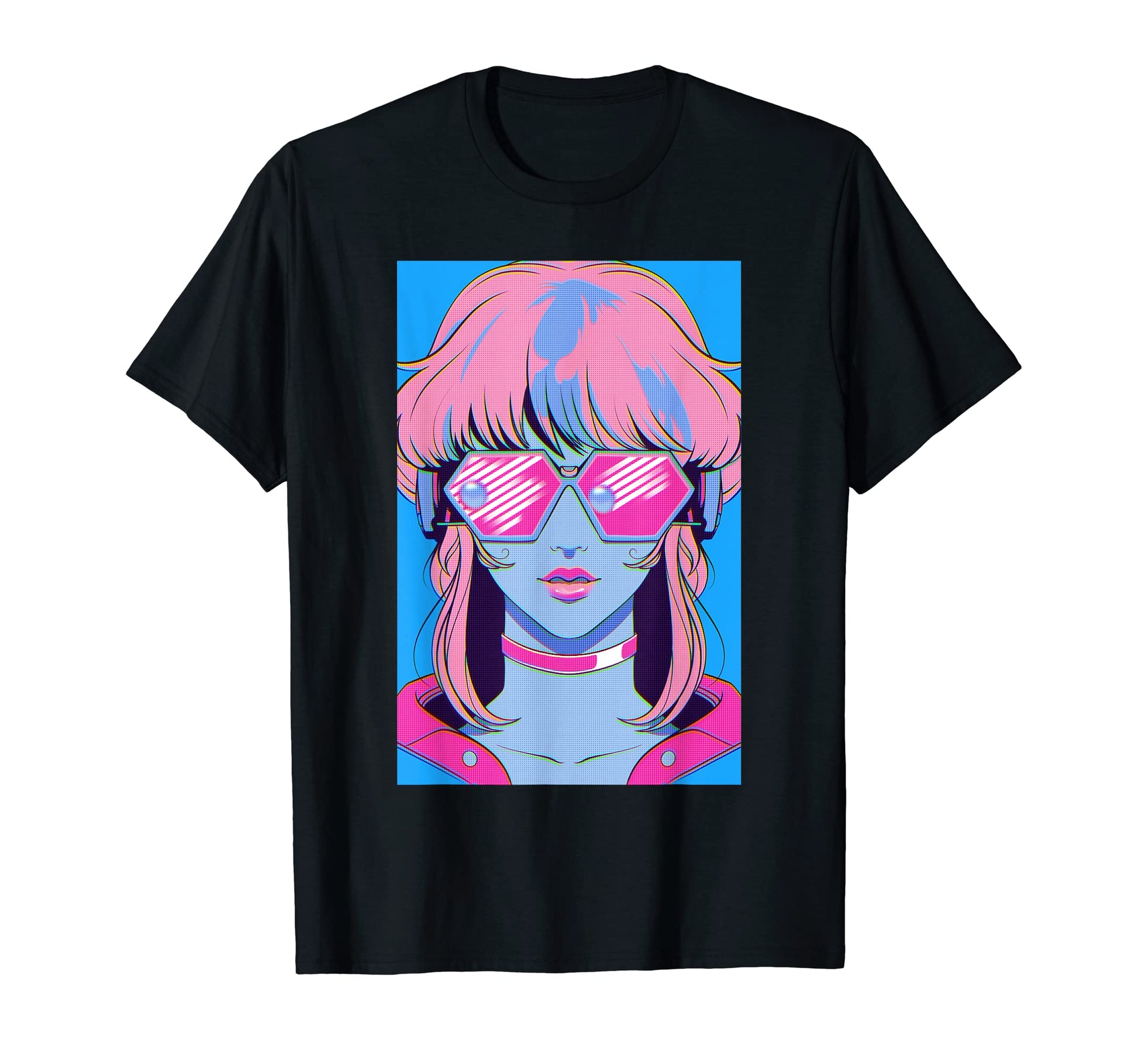 Anime Mecha 80S Manga Vaporwave Aesthetic T-Shirt - Unique Graphic Unisex - T-Shirt, Sweatshirt, Hoodie