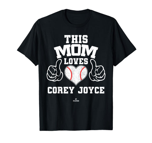 This Mom Loves Corey Joyce Prospect T-Shirt - Novelty Apparel for Adults - T-Shirt, Sweatshirt, Hoodie