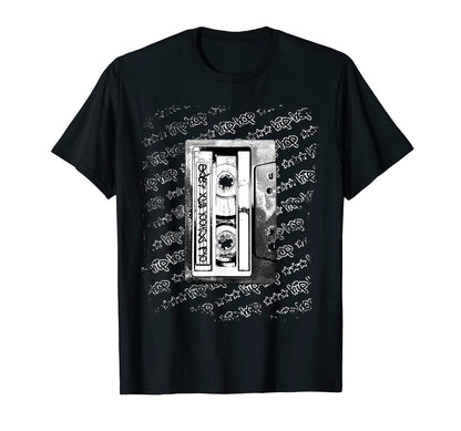 Hiphop Cassette Hip Hop Graffiti T-Shirt - Minimalist Print for Adults - T-Shirt, Sweatshirt, Hoodie