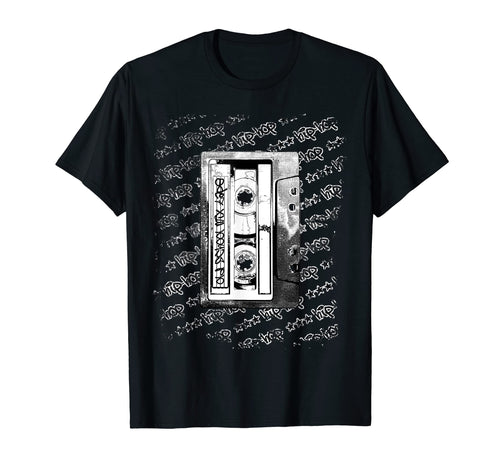 Hiphop Cassette Hip Hop Graffiti T-Shirt - Minimalist Print for Adults - T-Shirt, Sweatshirt, Hoodie