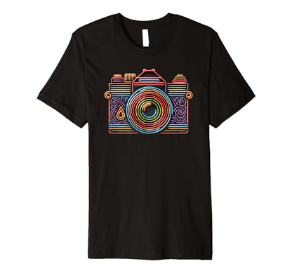 Camera Photographer Photography T-Shirt - Graphic Print Men Women - T-Shirt, Sweatshirt, Hoodie