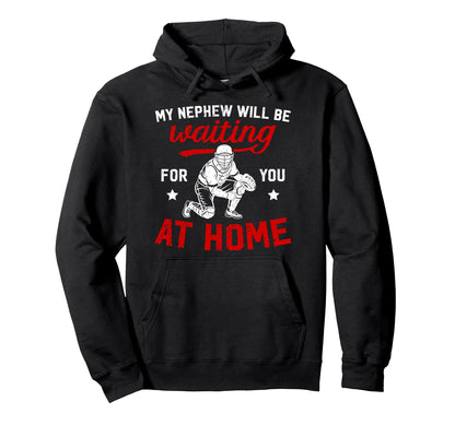 Funny Baseball Catcher Aunt Baseball Hoodie - Streetwear Style Unisex - T-Shirt, Sweatshirt, Hoodie