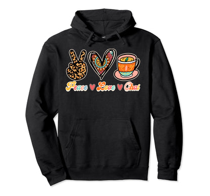 Funny Indian Chai Lover But First Hoodie - Minimalist Print for Adults - T-Shirt, Sweatshirt, Hoodie