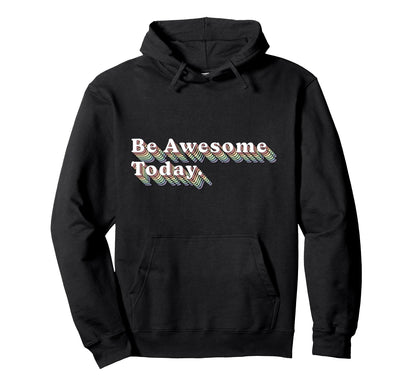 Inspirational Good Vibes Motivation Hoodie - Minimalist Print for Adults - T-Shirt, Sweatshirt, Hoodie