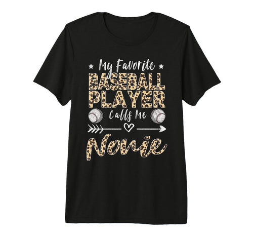 My Favorite Baseball Player Calls T-Shirt - Fun Novelty Design Men Women - T-Shirt, Sweatshirt, Hoodie