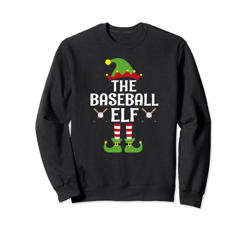 Baseball Elf Family Matching Sweatshirt - Aesthetic Graphic for Adults - T-Shirt, Sweatshirt, Hoodie
