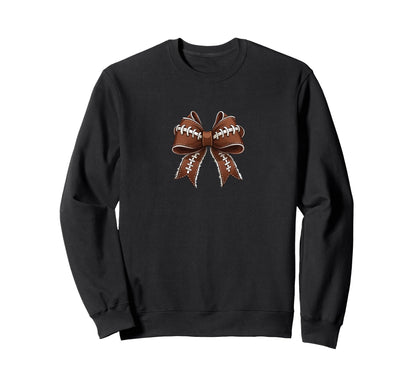 Football Mom Football Ball Sweatshirt - Casual Everyday Wear Men Women - T-Shirt, Sweatshirt, Hoodie
