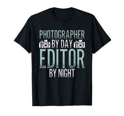 Photo Camera Photographer Flash People T-Shirt - Trendy Graphic Unisex - T-Shirt, Sweatshirt, Hoodie
