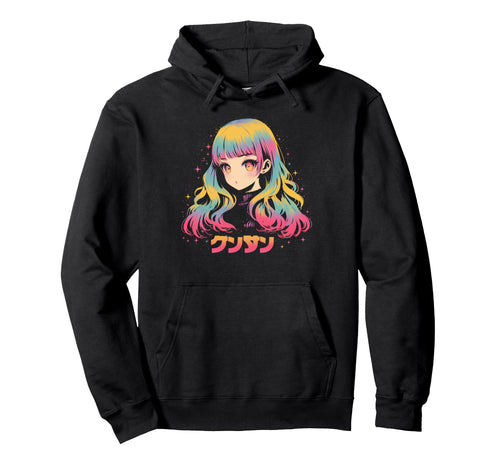 Goth Grunge Demon Anime Waifu Horror Alt Hoodie - Minimalist Print Unisex - T-Shirt, Sweatshirt, Hoodie