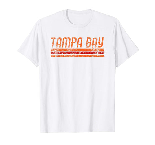 Tampa Bay Florida Weathered Stripe T-Shirt - Unique Graphic Men Women - T-Shirt, Sweatshirt, Hoodie
