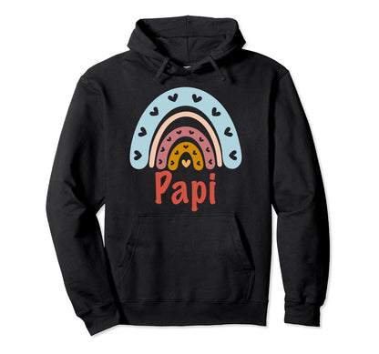 Papi Birthday Rainbow Boho Papi Hoodie - Novelty Apparel Men Women - T-Shirt, Sweatshirt, Hoodie