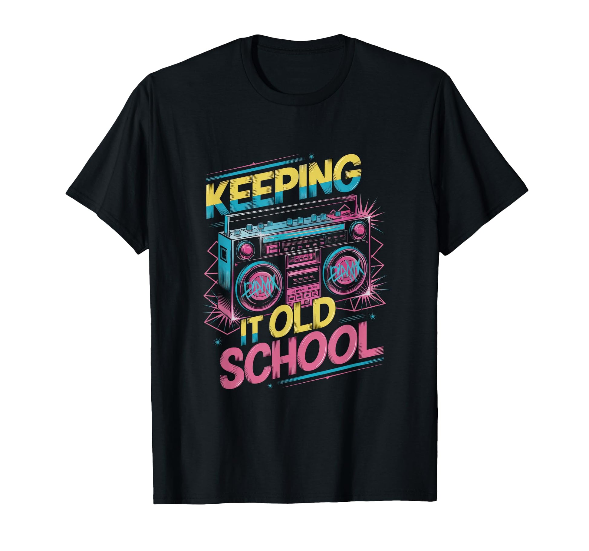 Keeping It Old School Throwback T-Shirt - Novelty Apparel for Adults - T-Shirt, Sweatshirt, Hoodie