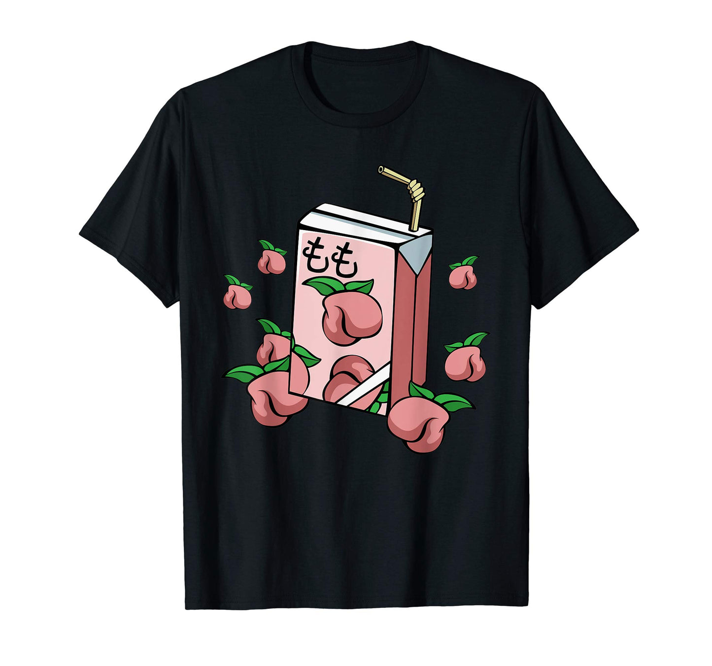 90S Japanese Aesthetic Peach Vaporwave T-Shirt - Trendy Graphic Unisex - T-Shirt, Sweatshirt, Hoodie