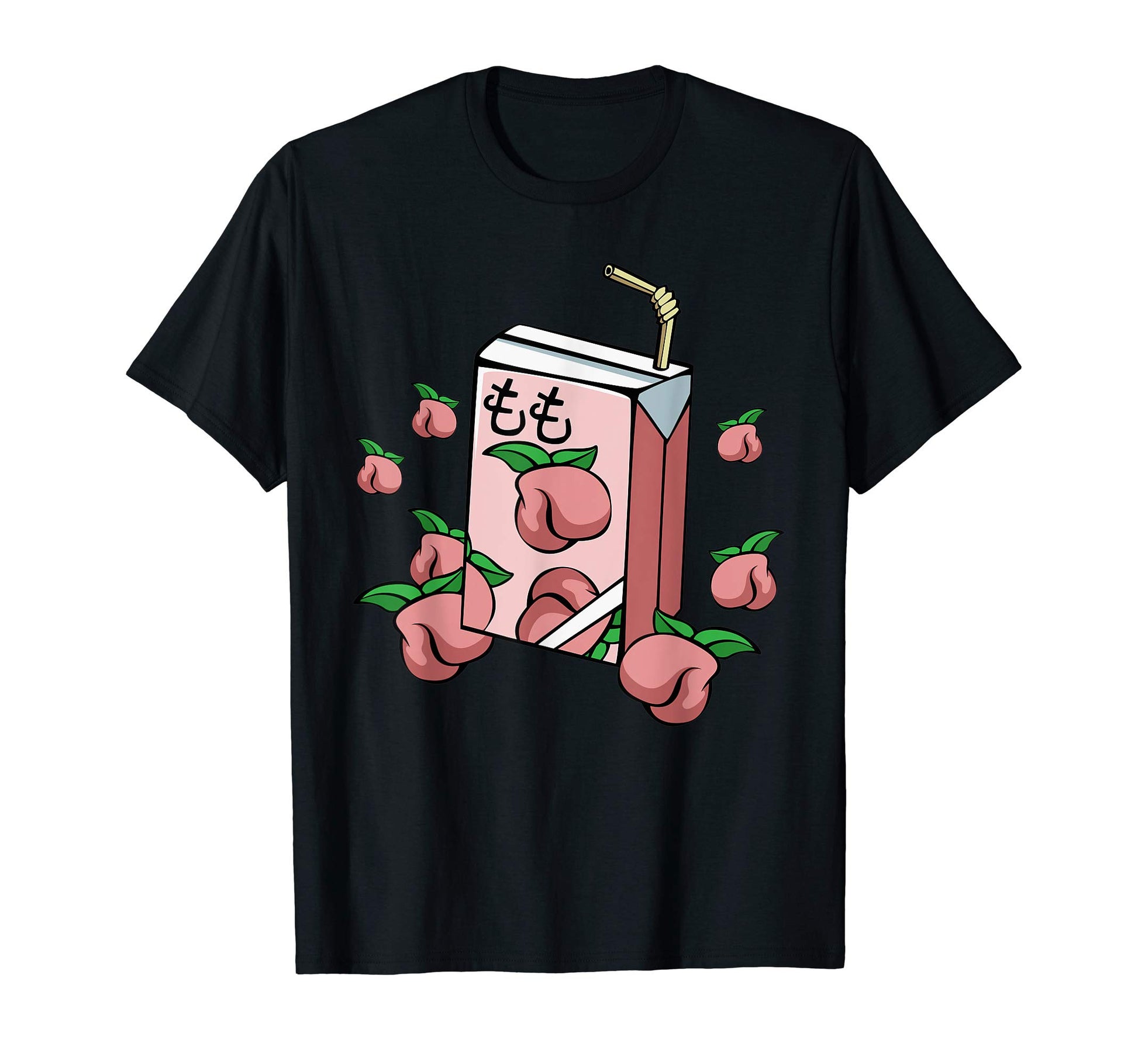 90S Japanese Aesthetic Peach Vaporwave T-Shirt - Trendy Graphic Unisex - T-Shirt, Sweatshirt, Hoodie