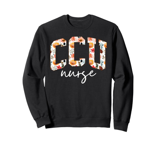 Boho Floral Coronary Care Unit Sweatshirt - Fun Novelty Design for Adults - T-Shirt, Sweatshirt, Hoodie