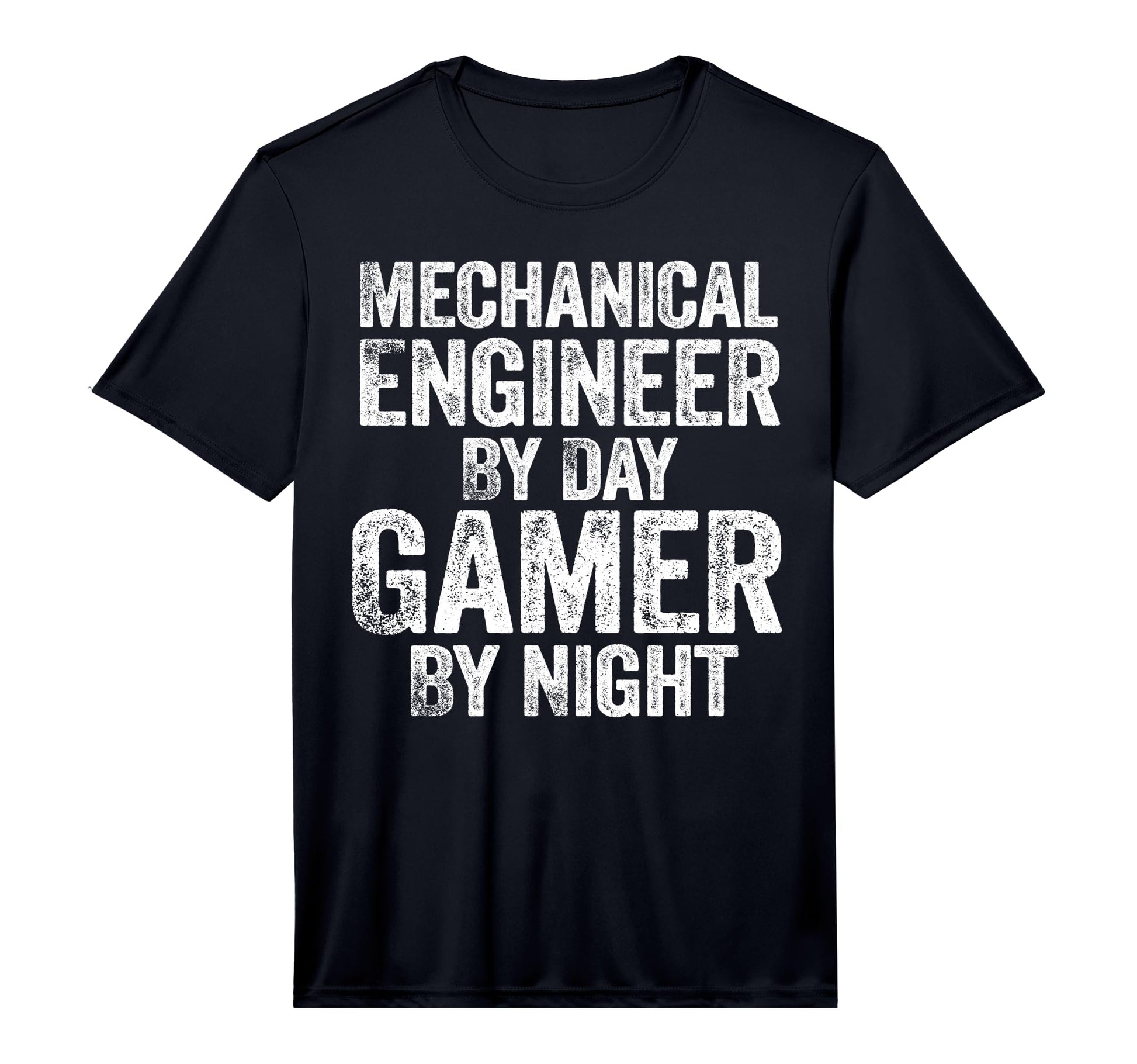 Mechanical Engineer Day Gamer Night T-Shirt - Aesthetic Graphic for Adults - T-Shirt, Sweatshirt, Hoodie