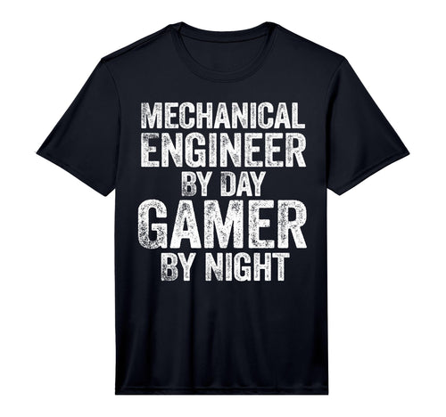 Mechanical Engineer Day Gamer Night T-Shirt - Aesthetic Graphic for Adults - T-Shirt, Sweatshirt, Hoodie