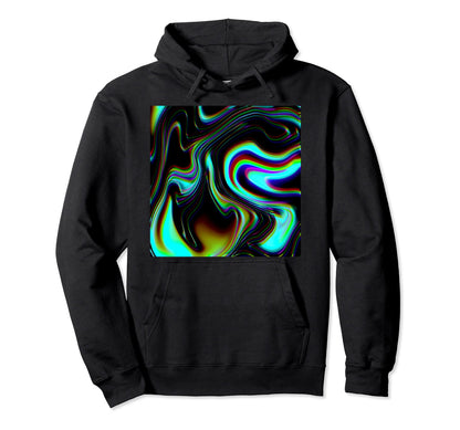 Vaporwave Aesthetic Glitch Art Hoodie - Trendy Graphic Unisex - T-Shirt, Sweatshirt, Hoodie