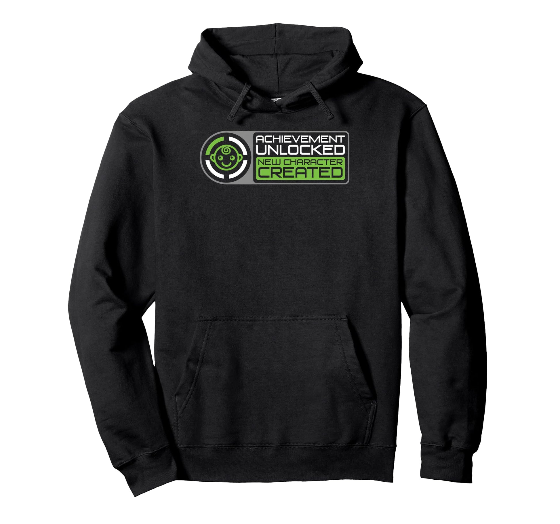 Achievement Unlocked Funny Gamer Hoodie - Fun Novelty Design for Adults - T-Shirt, Sweatshirt, Hoodie