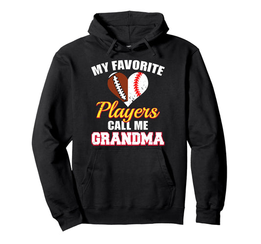 My Favorite Football Baseball Players Hoodie - Streetwear Style Unisex - T-Shirt, Sweatshirt, Hoodie