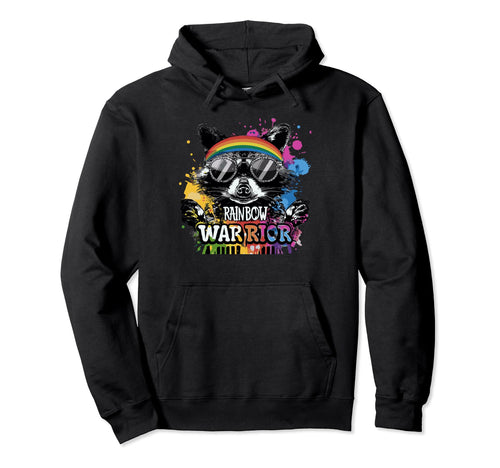Funny Raccoon Love Sunglasses Summer Hoodie - Custom Art Print Men Women - T-Shirt, Sweatshirt, Hoodie
