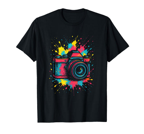 Camera Art Photography Street T-Shirt - Casual Everyday Wear Unisex - T-Shirt, Sweatshirt, Hoodie