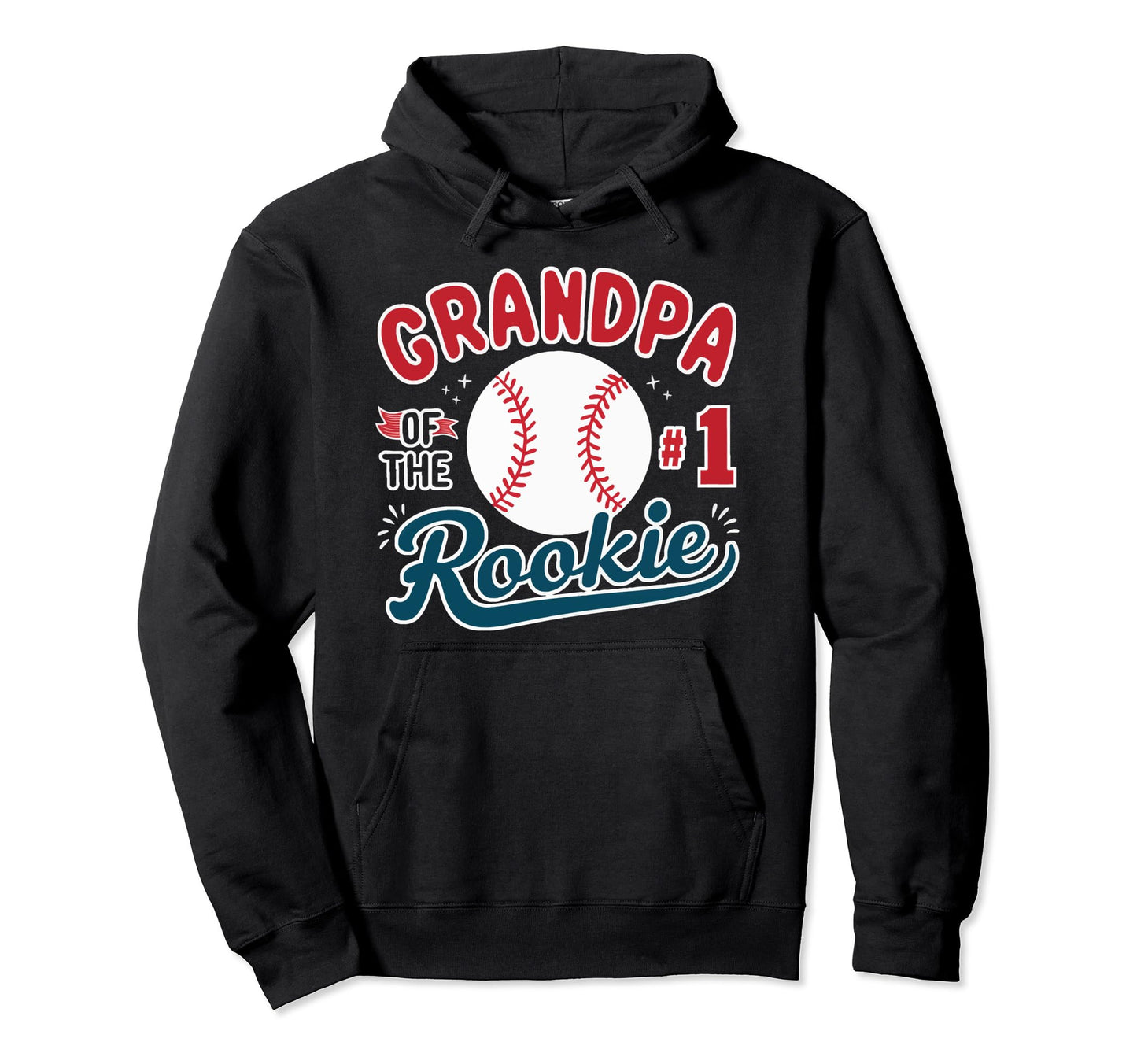 Baseball Grandpa Grandfather Gramps Hoodie - Casual Everyday Wear Unisex - T-Shirt, Sweatshirt, Hoodie