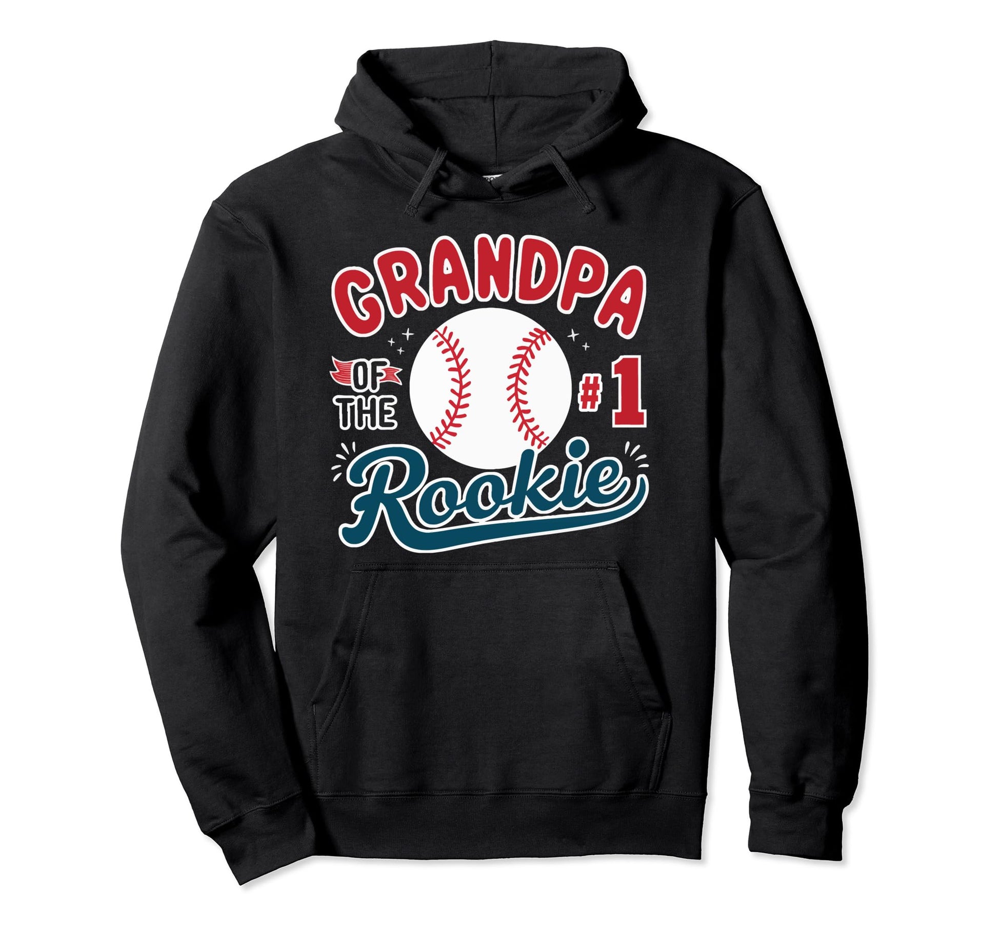 Baseball Grandpa Grandfather Gramps Hoodie - Casual Everyday Wear Unisex - T-Shirt, Sweatshirt, Hoodie