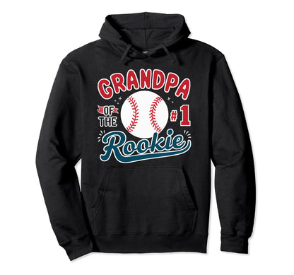 Baseball Grandpa Grandfather Gramps Hoodie - Casual Everyday Wear Unisex - T-Shirt, Sweatshirt, Hoodie