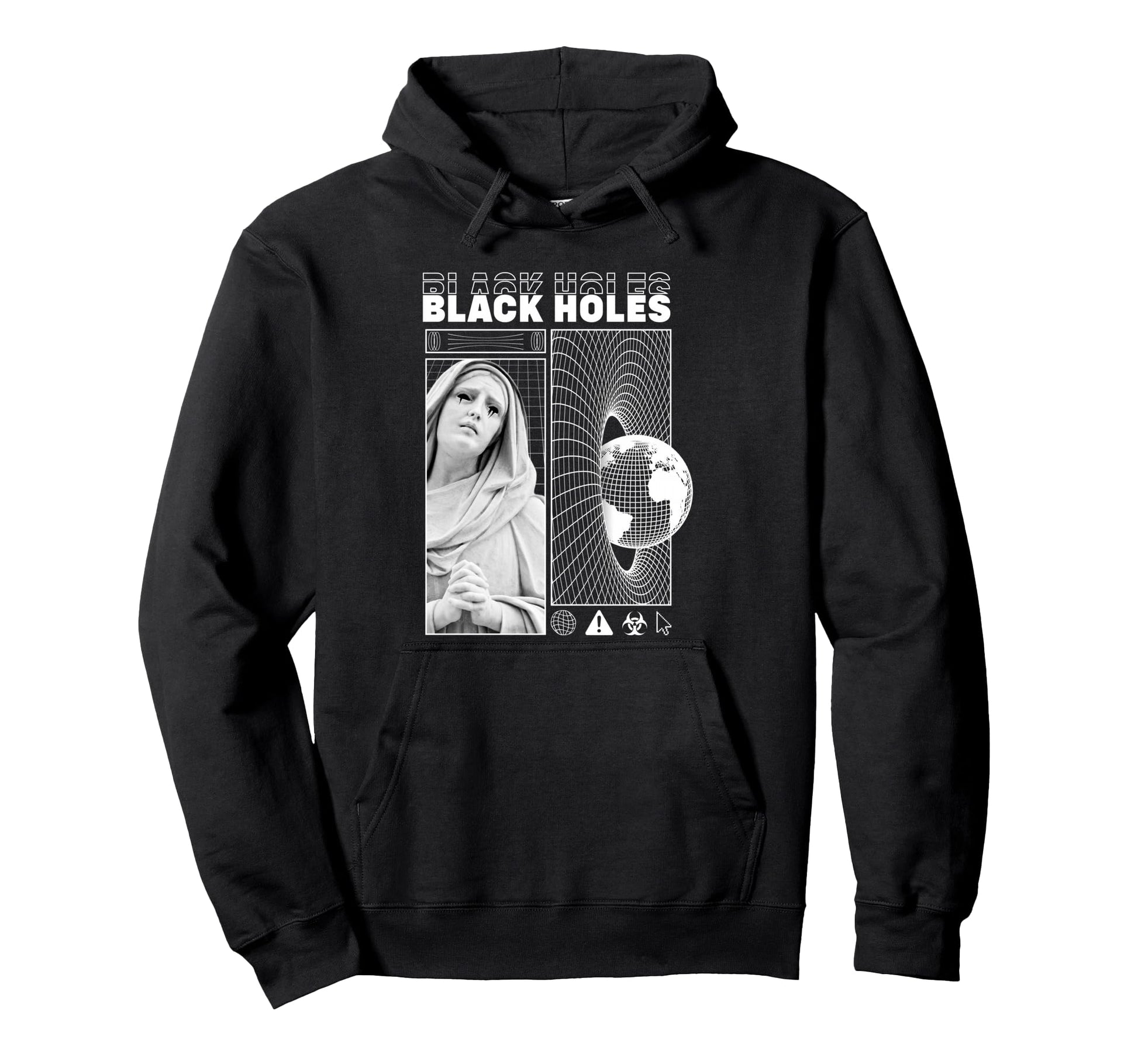 Black Holes Aesthetic Edgy Streetwear Hoodie - Novelty Apparel Unisex - T-Shirt, Sweatshirt, Hoodie