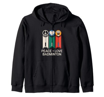 Funny Badminton Badminton Player Hoodie - Streetwear Style Unisex - T-Shirt, Sweatshirt, Hoodie