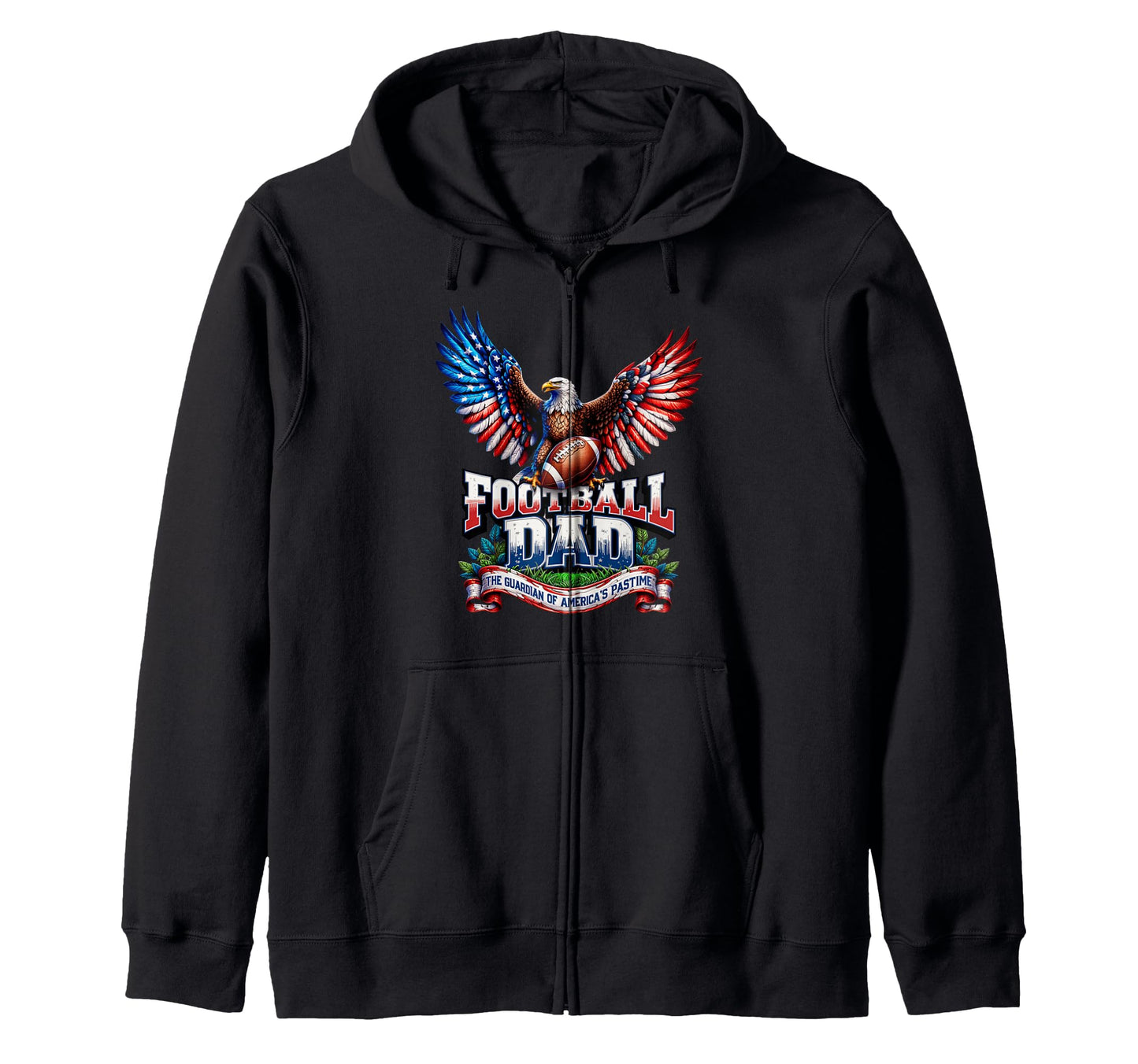 Fathers Day Guardian Americas Pastime Hoodie - Unique Graphic Men Women - T-Shirt, Sweatshirt, Hoodie