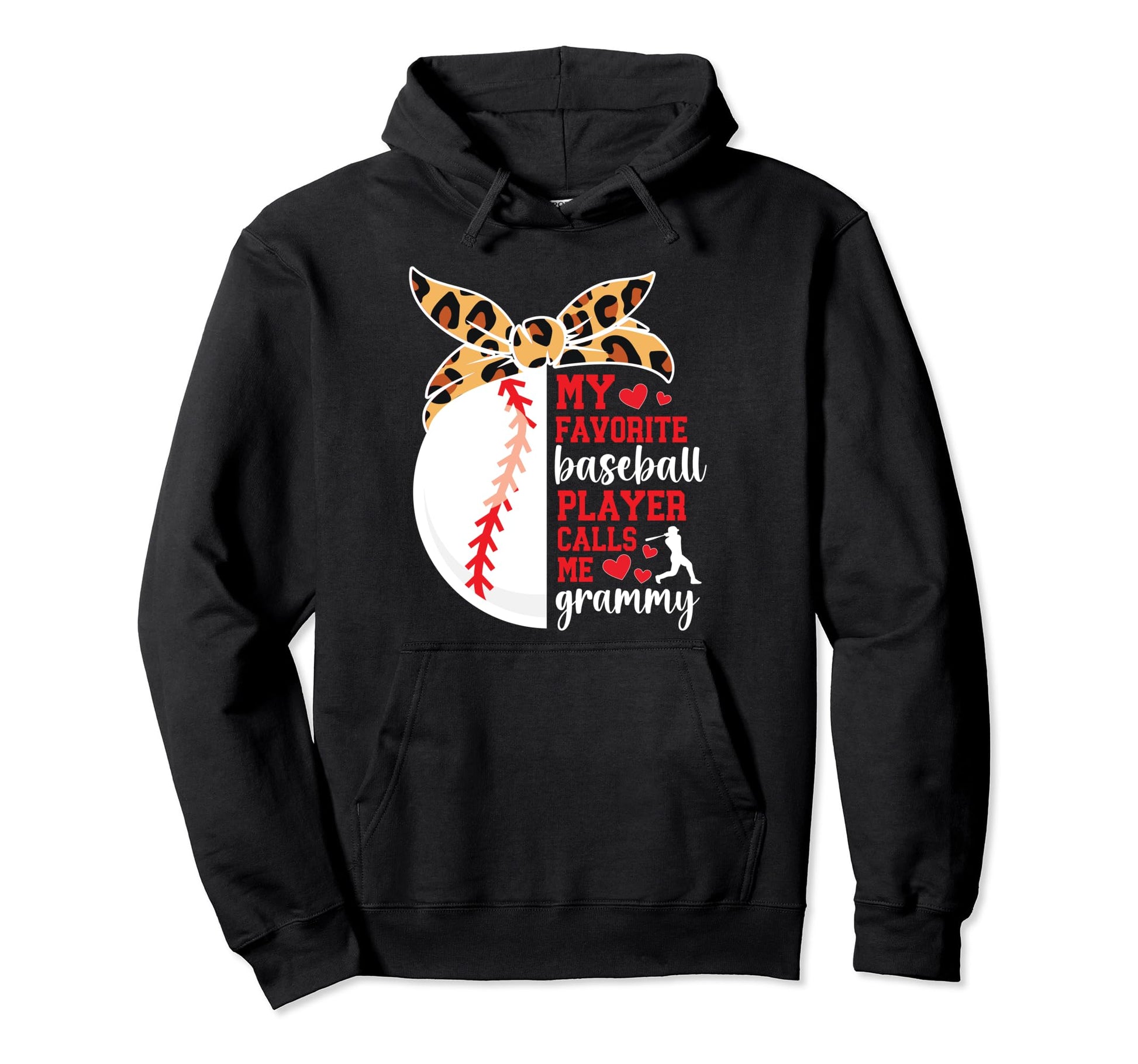 My Favorite Baseball Player Grammy Hoodie - Streetwear Style Men Women - T-Shirt, Sweatshirt, Hoodie