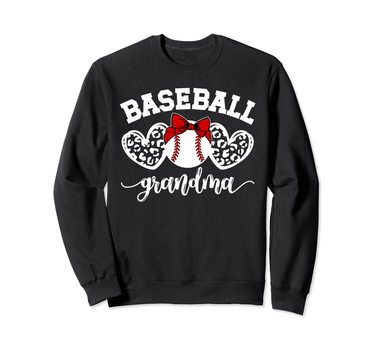 Baseball Grandma Baseball Player Sweatshirt - Trendy Graphic Unisex - T-Shirt, Sweatshirt, Hoodie