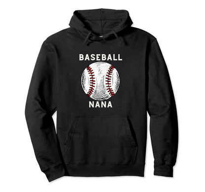 Awesome Baseball Nana Sports Lover Hoodie - Novelty Apparel Unisex - T-Shirt, Sweatshirt, Hoodie