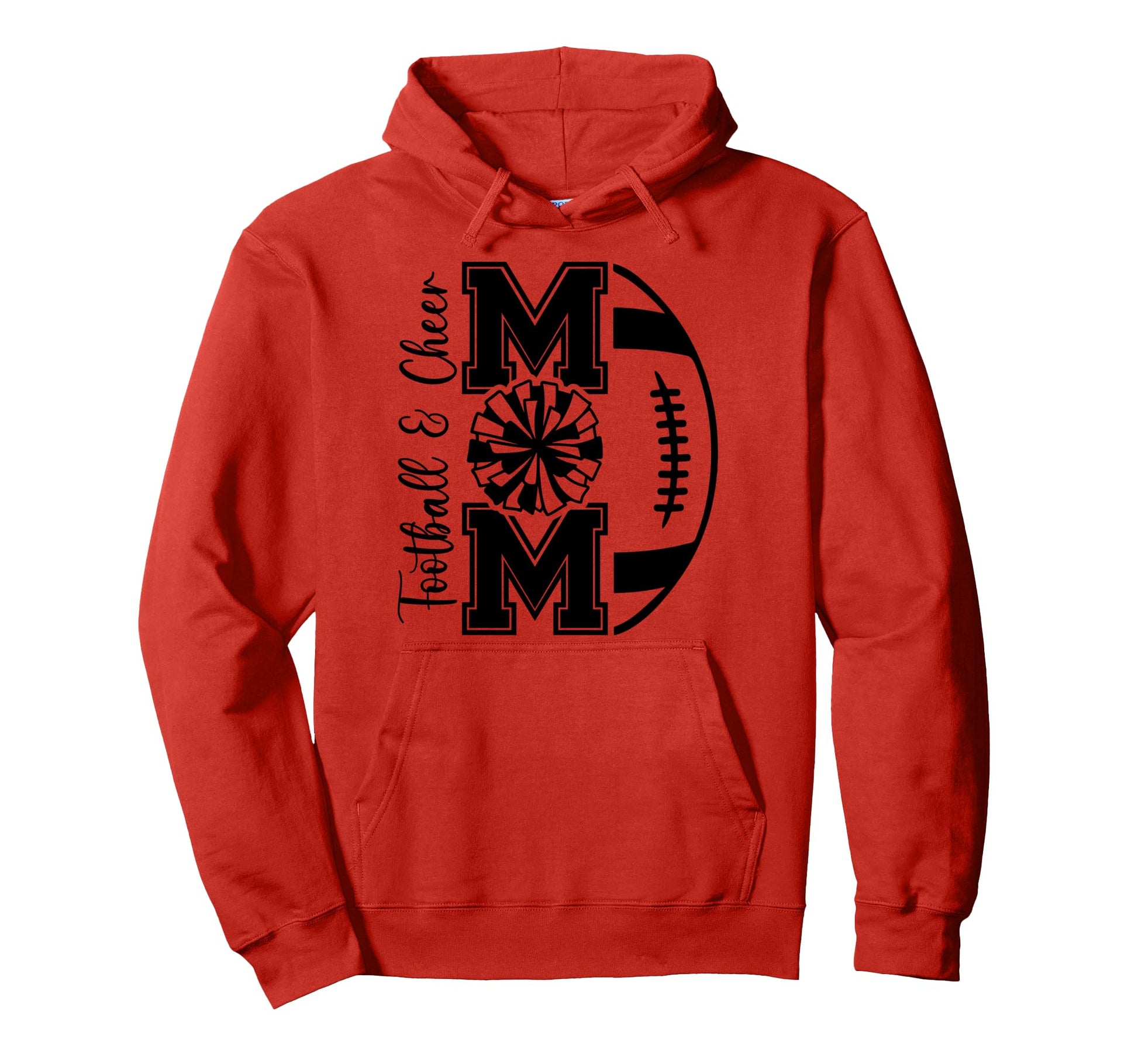 Football Cheer Mom Cheerleader Game Hoodie - Aesthetic Graphic Men Women - T-Shirt, Sweatshirt, Hoodie